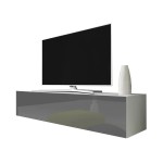 Szafka RTV w połysku LED 8 160 CM