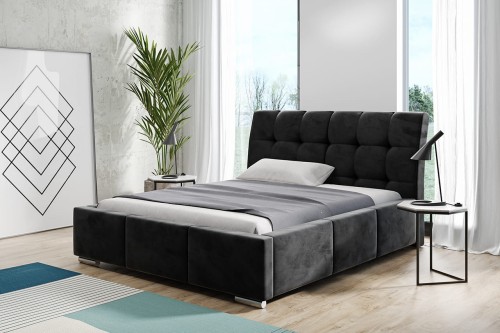 Łóżko BARI sypialniane 160x200 pojemnik stelaż