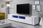 Nowoczesna RTV 12 w połysku 200 cm