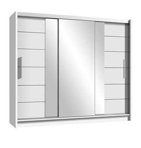 Szafa biała LIZBONA II (250)