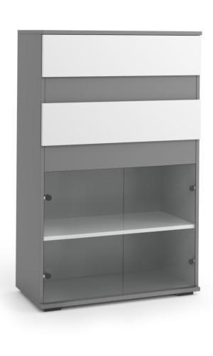 Komoda z szufladami dwa kolory M2 TMX