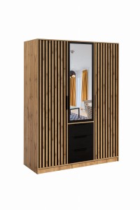  szafa BALI D3 LUX lamele, lustro, kolory