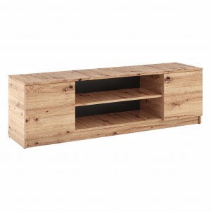  Szafka RTV  E6 160cm,  dąb artisan 