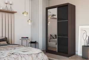  Szafa przesuwna VIVA lacobel lustro (120)