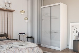  Szafa przesuwna VIVA lacobel  KOLORY (120)